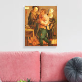 Zahnertrag Leinwanddruck (Insitu (Wohnzimmer))