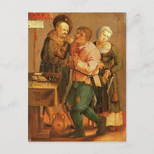 Zahnertrag Postkarte (Vorderseite)