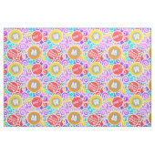 Zahnfantasy Doodle Regenbogen Farbe Stoff (Fat Quarter (45,7 x 55,9 cm))