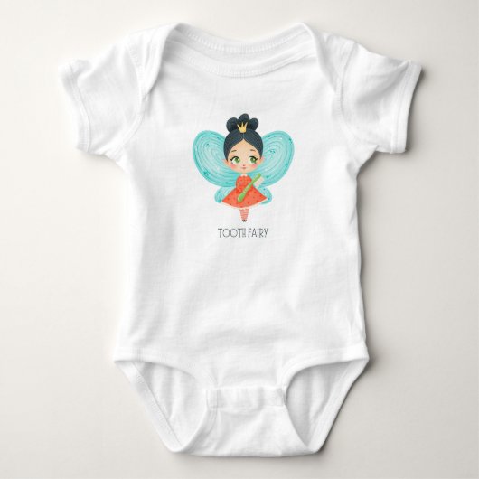 Zahnfee Baby Strampler (Vorderseite)