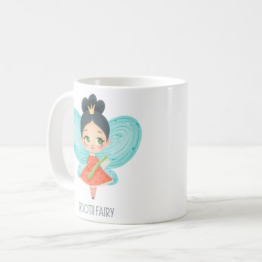 Zahnfee Kaffeetasse (Vorderseite Links)