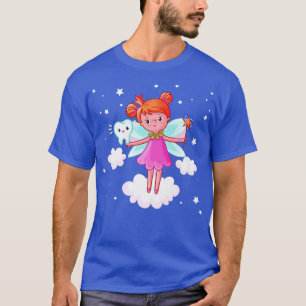 Zahnfee mit Zauberstab fiktives Wesen Fiktion T-Shirt