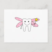 Zahnfee Postkarte (Vorderseite)