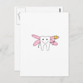 Zahnfee Postkarte (Vorne/Hinten)