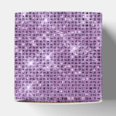 Zahnfee-Prinzessin offizieller Besuch lila Funkeln Geschenkschachtel (Oben)