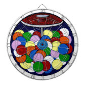 Zahnfleischmaschine Dartscheibe (vorne)