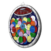 Zahnfleischmaschine Dartscheibe (Vorderseite rechts)