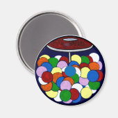 Zahnfleischmaschine Magnet (Vorderseite/Rückseite)