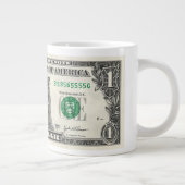 Zahngeld-Dollar-Schein Jumbo-Tasse (Rechts)