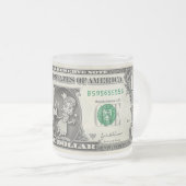 Zahngeld-Dollar-Schein Mattglastasse (VorderseiteRechts)
