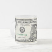 Zahngeld-Dollar-Schein Mattglastasse (Vorderseite Links)