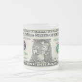 Zahngeld-Dollar-Schein Mattglastasse (Mittel)