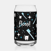 Zahnglas-Cup Dosenglas (Vorderseite)