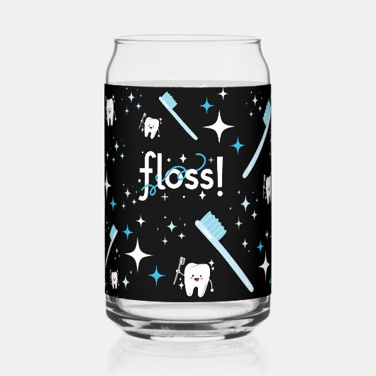 Zahnglas-Cup Dosenglas (Rückseite)