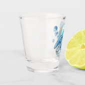 Zahnhai Schnapsglas (Links)