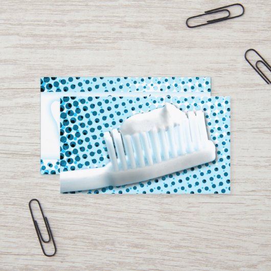 Zahnheilkunde Visitenkarte (Vorderseite/Rückseite Beispiel)