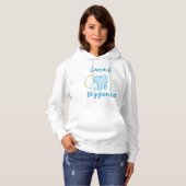 Zahnhygiene Hoodie (Vorne ganz)