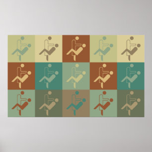 Zahnhygiene Pop Art Poster