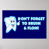 Zahnhygieneposter Poster (Vorne)