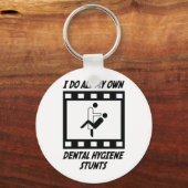 Zahnhygienestunts Schlüsselanhänger (Vorderseite)