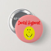 Zahnhygienische Geschenke - Funny Button (Vorne & Hinten)