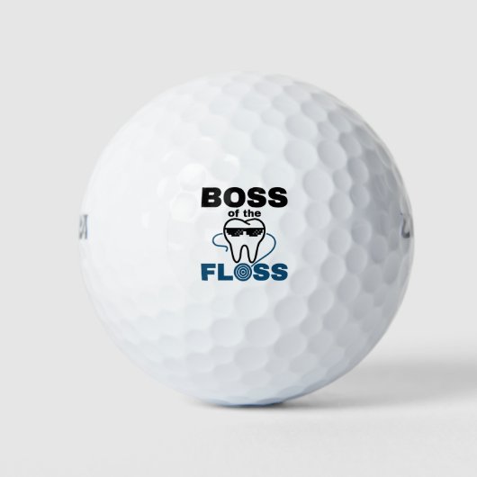 Zahnhygienischer Leiter des Feuers Golfball (Vorderseite)
