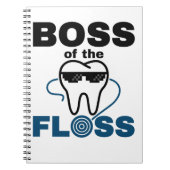 Zahnhygienischer Leiter des Verlustes Notizblock (Vorderseite)