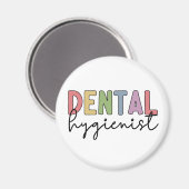 Zahnhygienischer RDH Registered Dental Hygienic Magnet (Vorderseite/Rückseite)