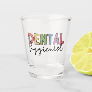 Zahnhygienischer RDH Registered Dental Hygienic Schnapsglas