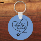 Zahnhygienischer Schlüsselanhänger (Vorderseite)