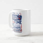 Zahnhygienist immer rechts Spaß gibt Tasse (Vorderseite Links)