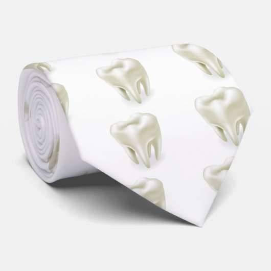 Zahnillustration Krawatte (Gerollt)