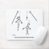 Zahnimplantat-Cartoon 9468 Mousepad (Mit Mouse)