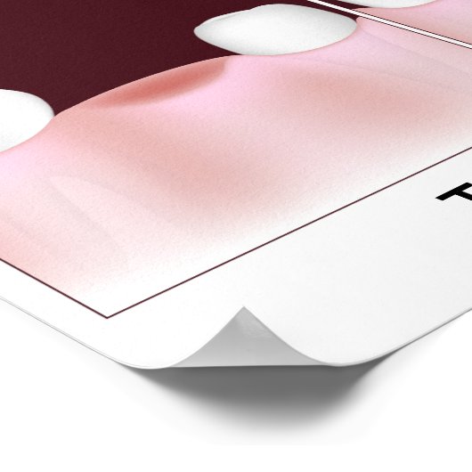 Zahnimplantat gegen Brückenposter Poster (Ecke)