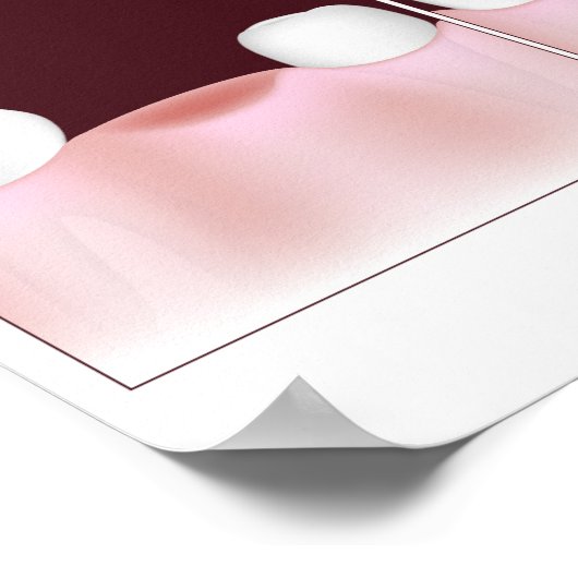 Zahnimplantate vs. feste Brücke, fügen Sie Ihren T Poster (Ecke)