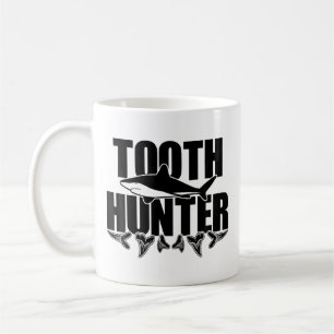 Zahnjäger Paläontologie Haizahn Sammeln Kaffeetasse