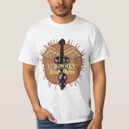 Zahnkadukeus T-Shirt (Vorderseite)