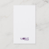 Zahnkarte Visitenkarte (Rückseite)