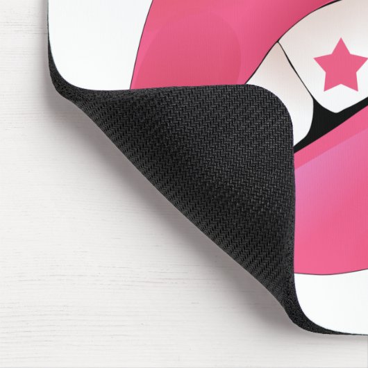 Zahnkeime werden geschmuckt bringen Sie das Klinge Mousepad (Ecke)