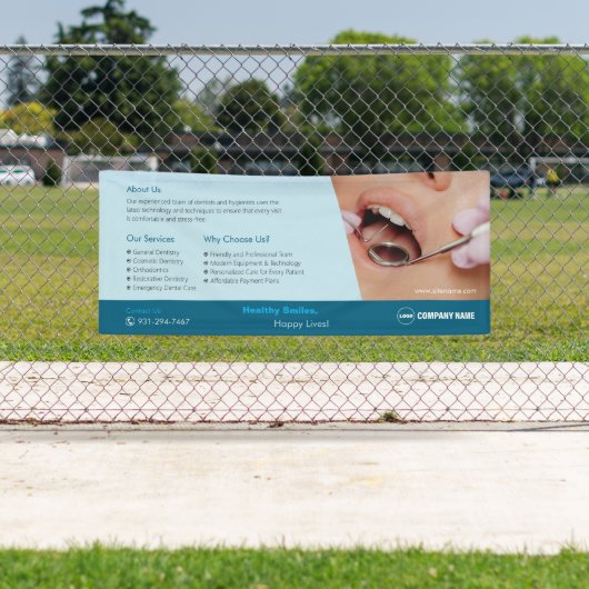 Zahnklinik Custom Banner (Insitu)