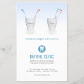 Zahnklinik-Flyer Flyer (Vorne)