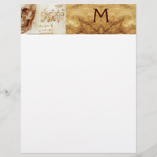 ZAHNKLINIK ,ZAHNARZT MONOGRAMM ,Antikes Pergament