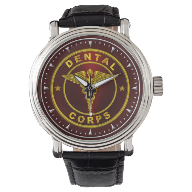Zahnkorps Armbanduhr (Vorderseite)