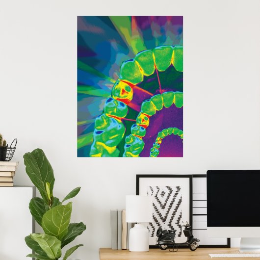 Zahnkunde Poster (Heimbüro)