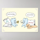 Zahnlabor-Poster Poster (Vorne)