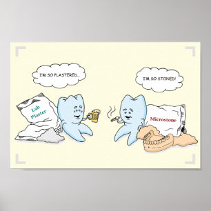 Zahnlabor-Poster Poster