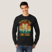 Zahnlabor Technik-Assistent Respekt Labor T T-Shirt (Vorne ganz)