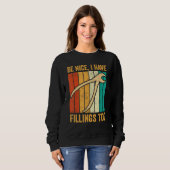 Zahnlabor-Techniker-Assistentin nett sein Haben Sweatshirt (Vorne ganz)