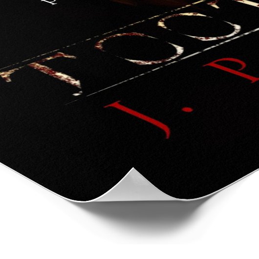 Zahnlos - kleines Poster (Ecke)