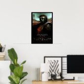 Zahnlos - kleines Poster (Heimbüro)